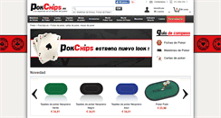 Desktop Screenshot of pokchips.es