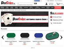 Tablet Screenshot of pokchips.es